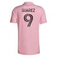 Camiseta Inter Miami Luis Suarez #9 Primera Equipación Replica 2023-24 mangas cortas